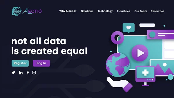 Modern Website Design for Alectio